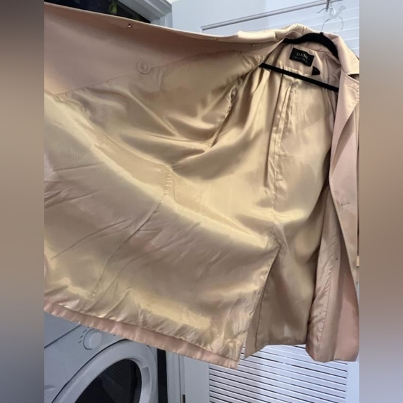 Dana Buchman modern trench coat - Picture 4 of 4